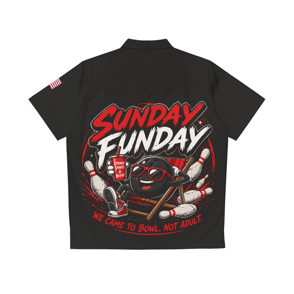 Apex Sunday Funday Hawaiian Bowling Shirt