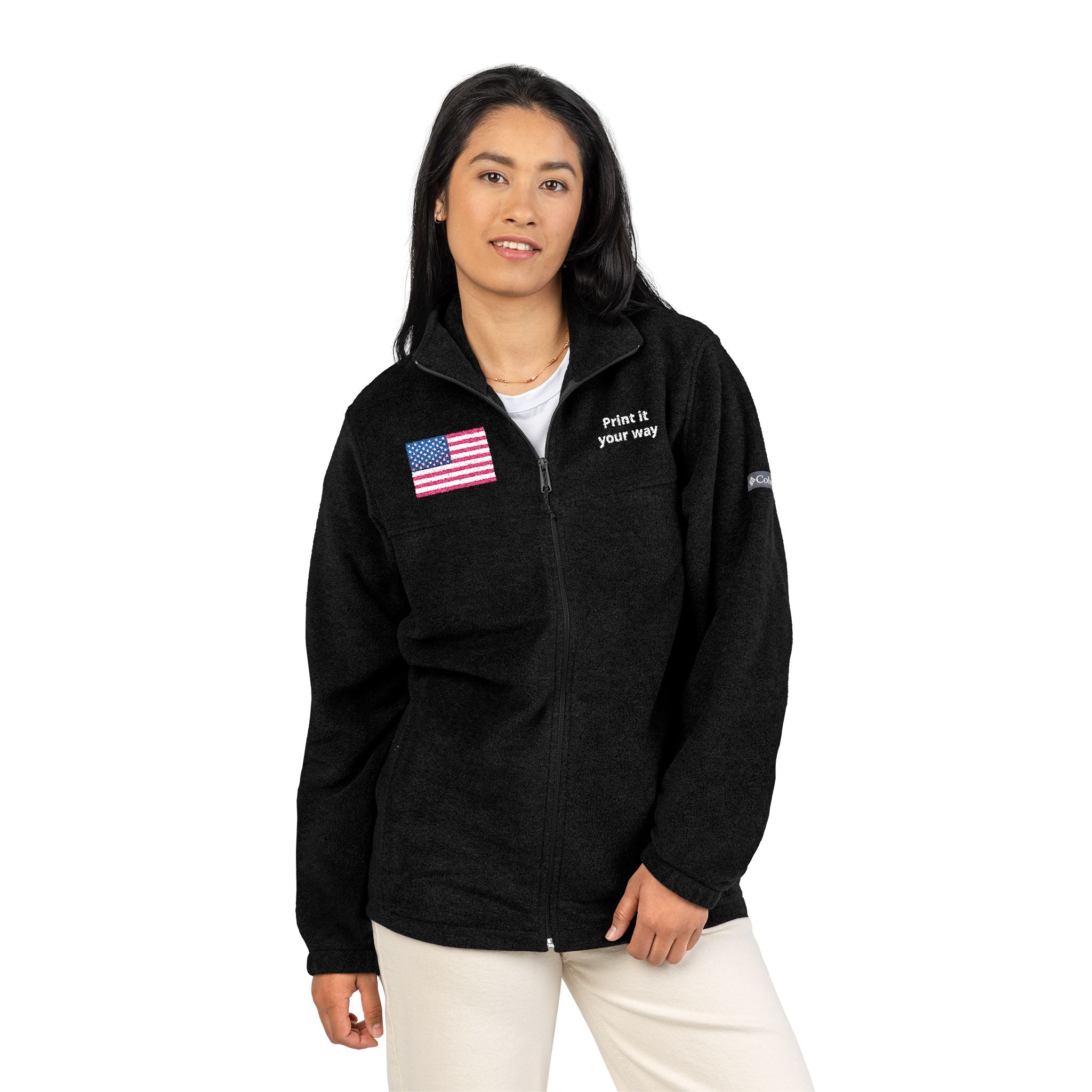 Apex Bowling Columbia jacket customizable