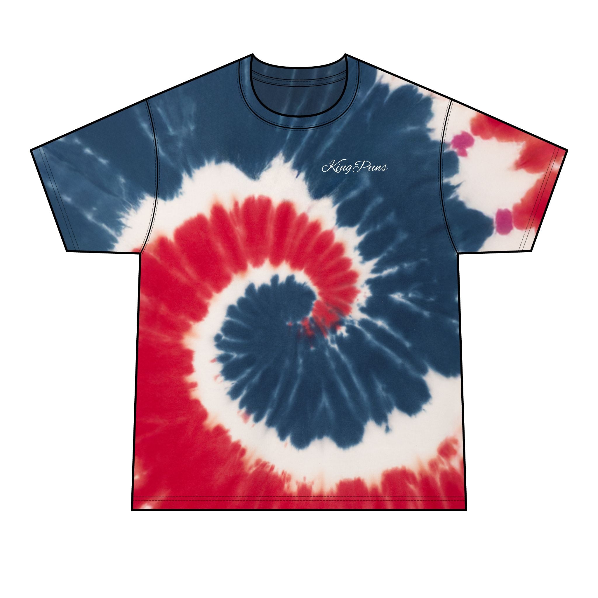 King Puns Swirl Tie-Dye