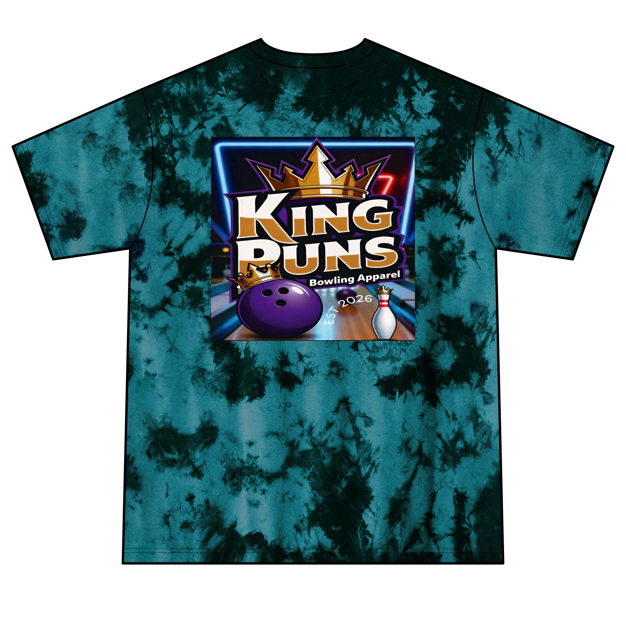 KingPuns crystal Tie-Dye