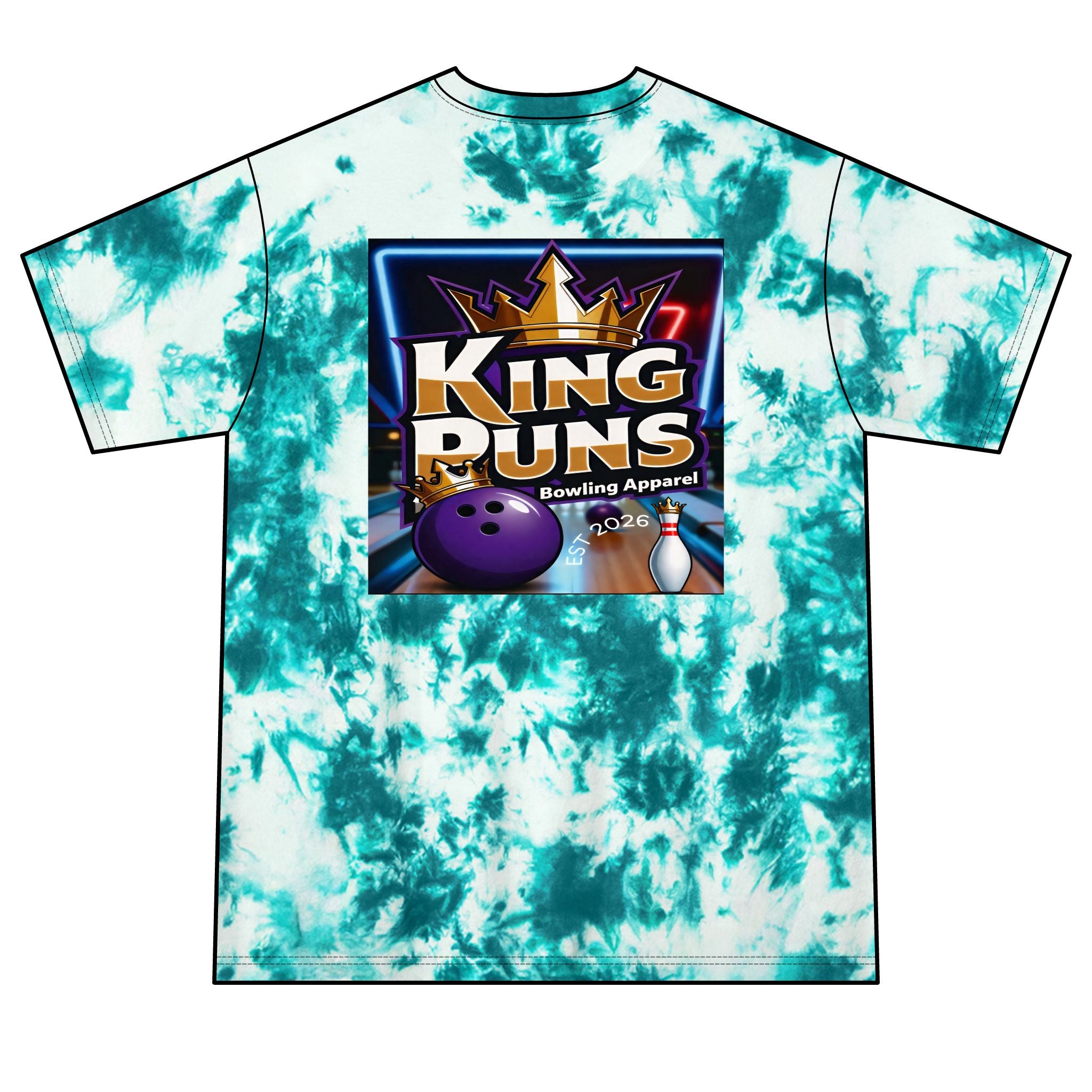 KingPuns crystal Tie-Dye