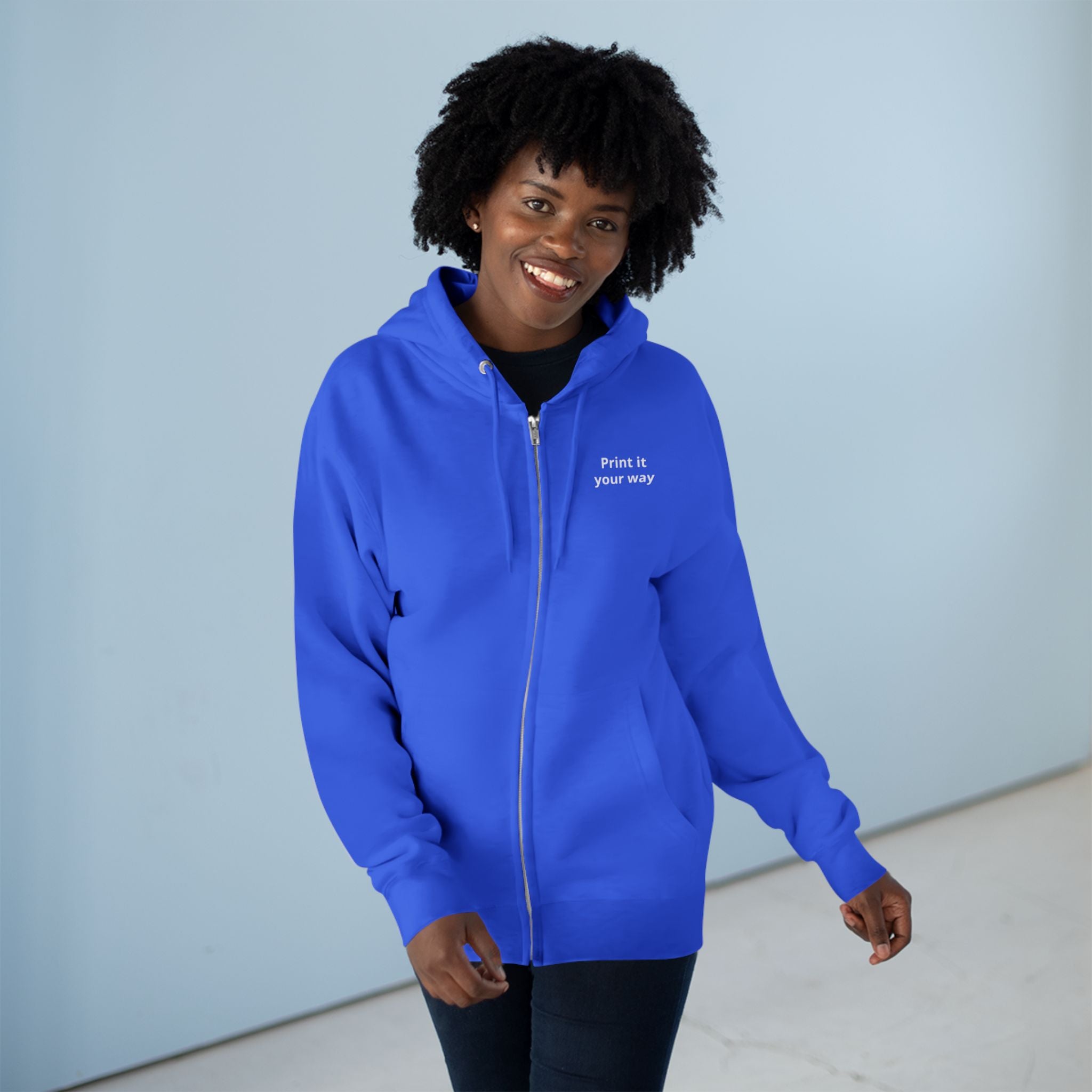 Apex Bowling Customizable Zip Hoodie