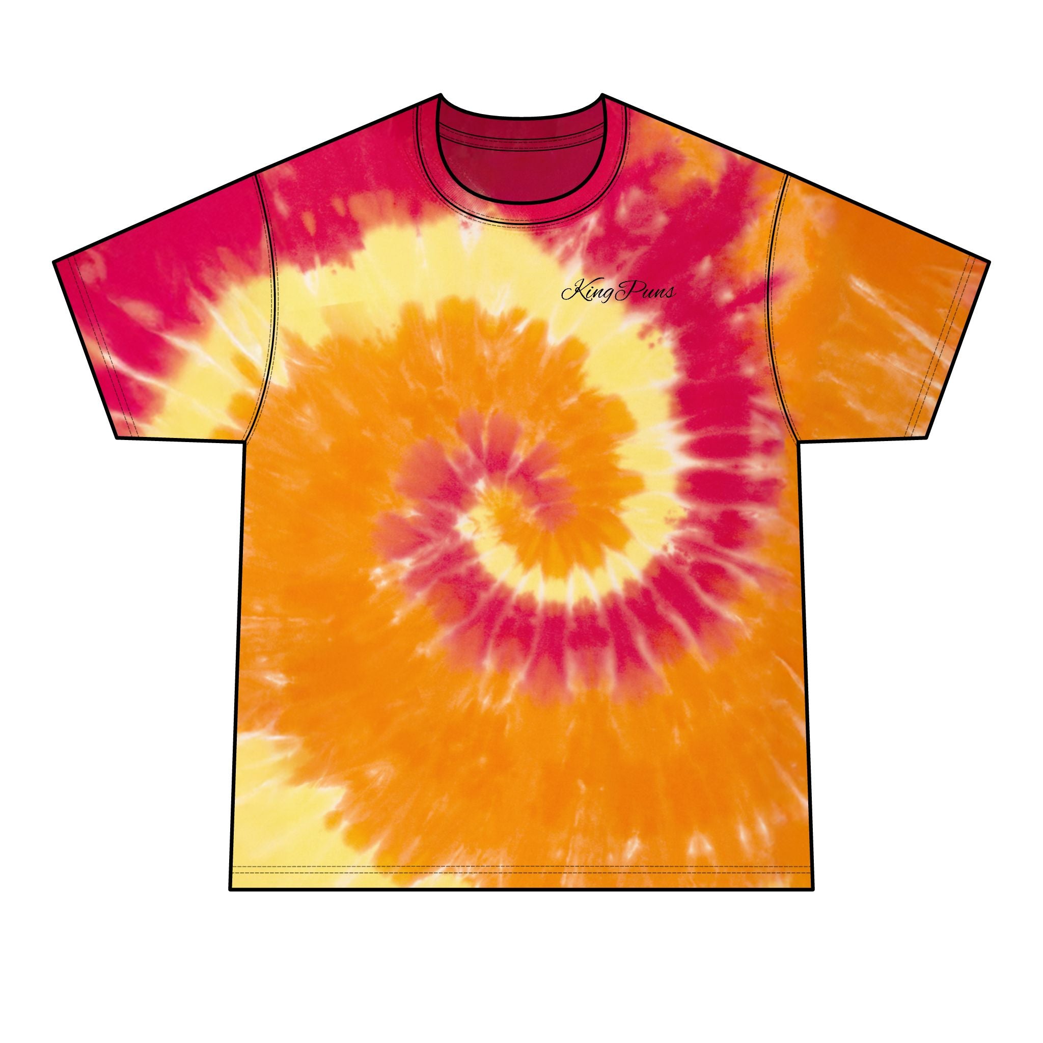 King Puns Swirl Tie-Dye