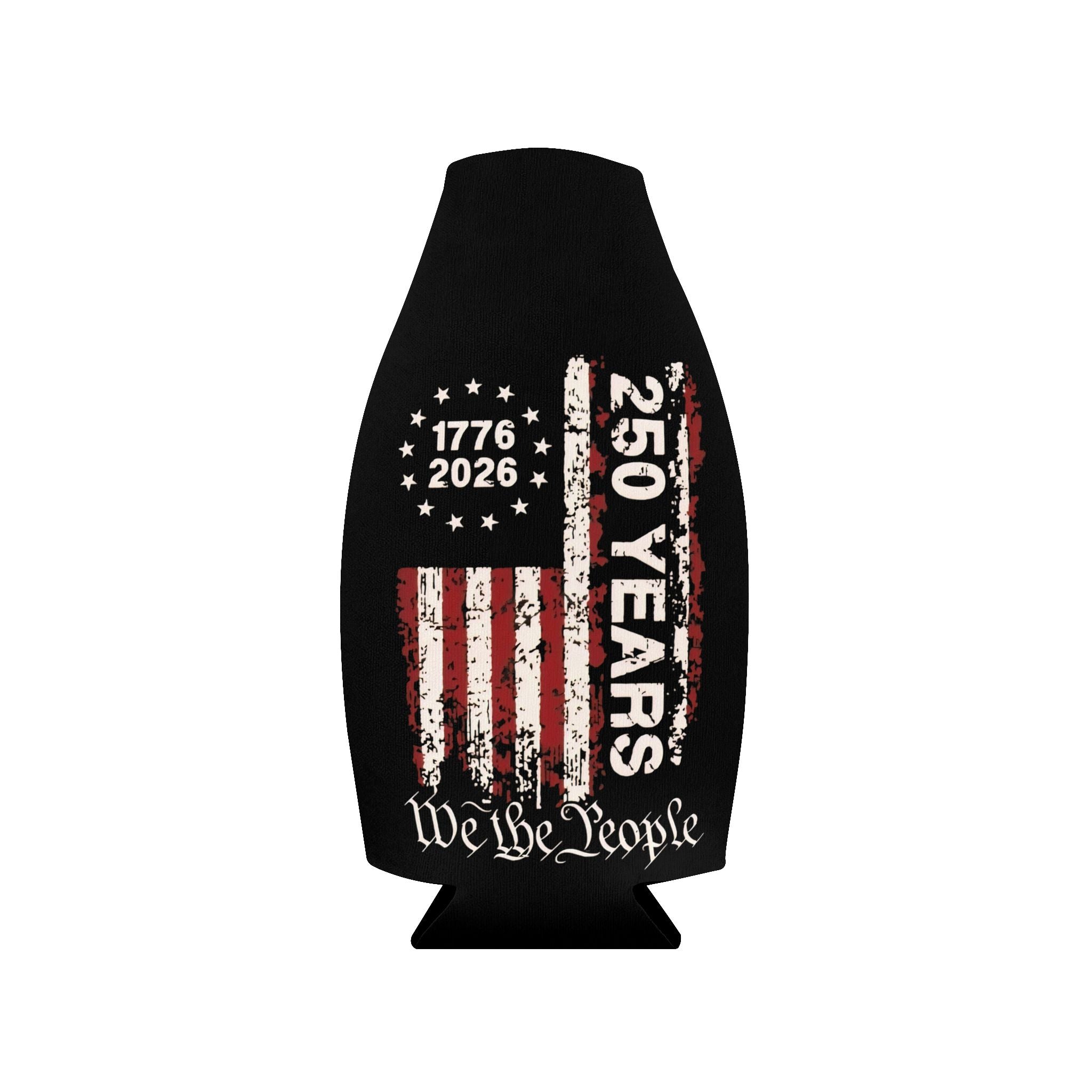 Apex 250 years of America customizable bottle koozie