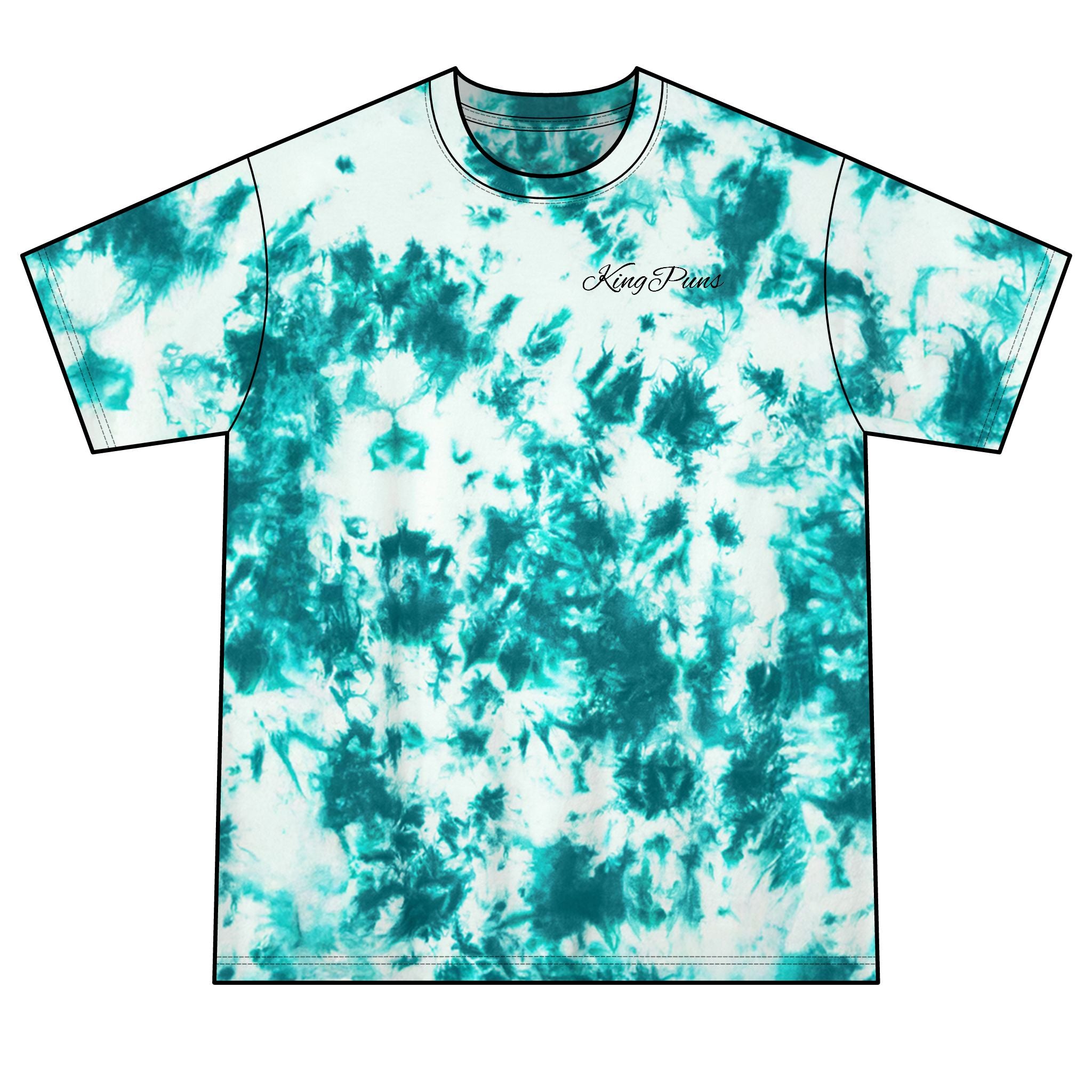 KingPuns crystal Tie-Dye