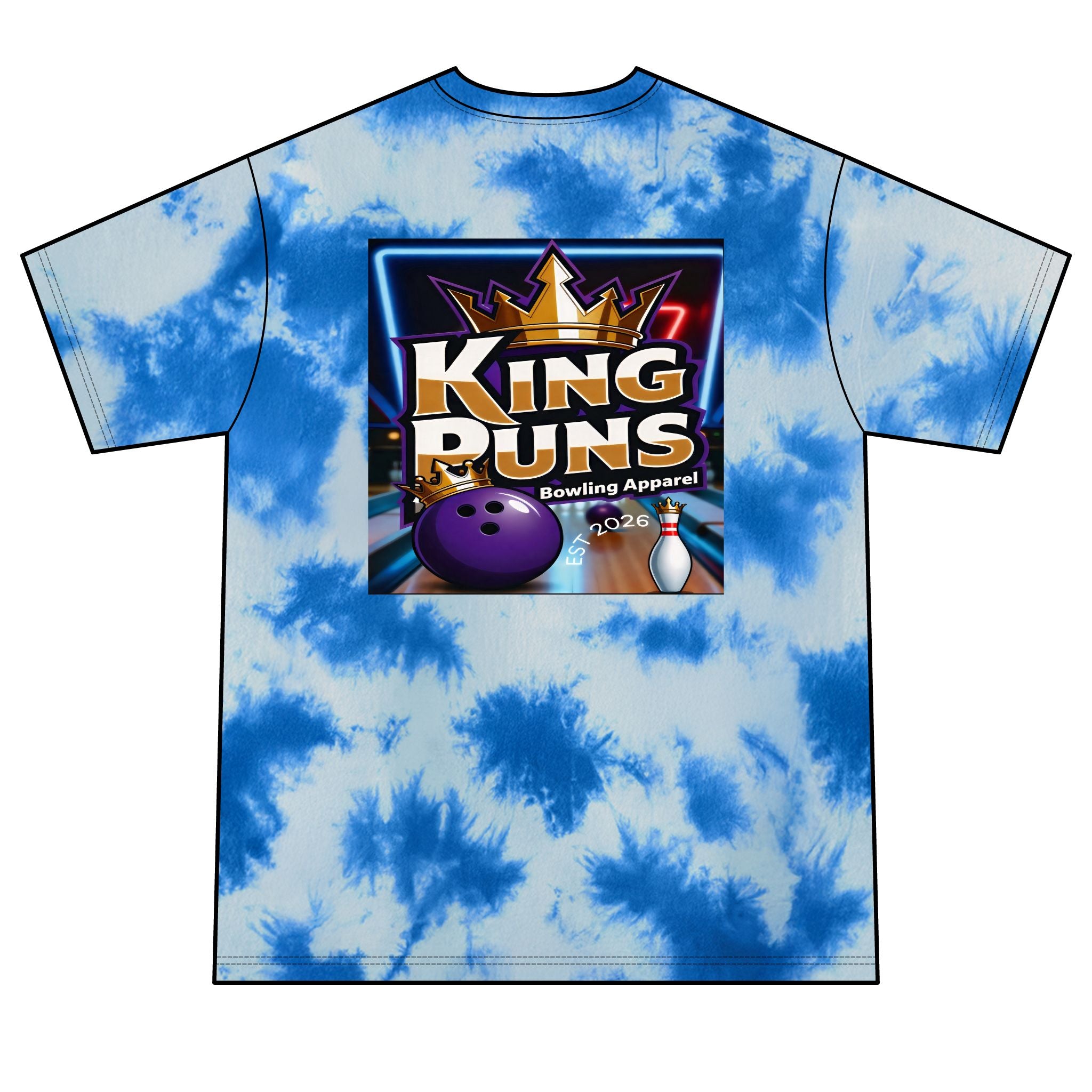 KingPuns crystal Tie-Dye