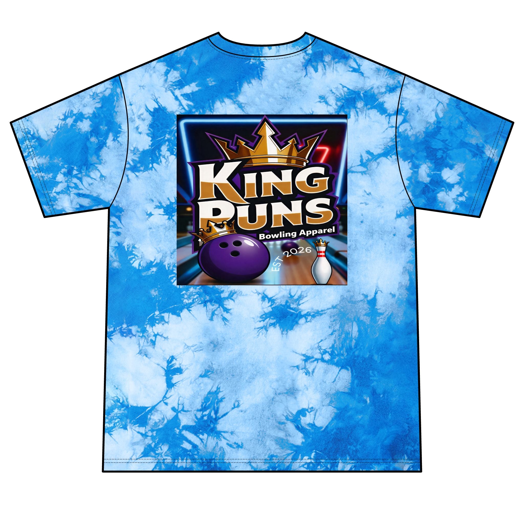 KingPuns crystal Tie-Dye