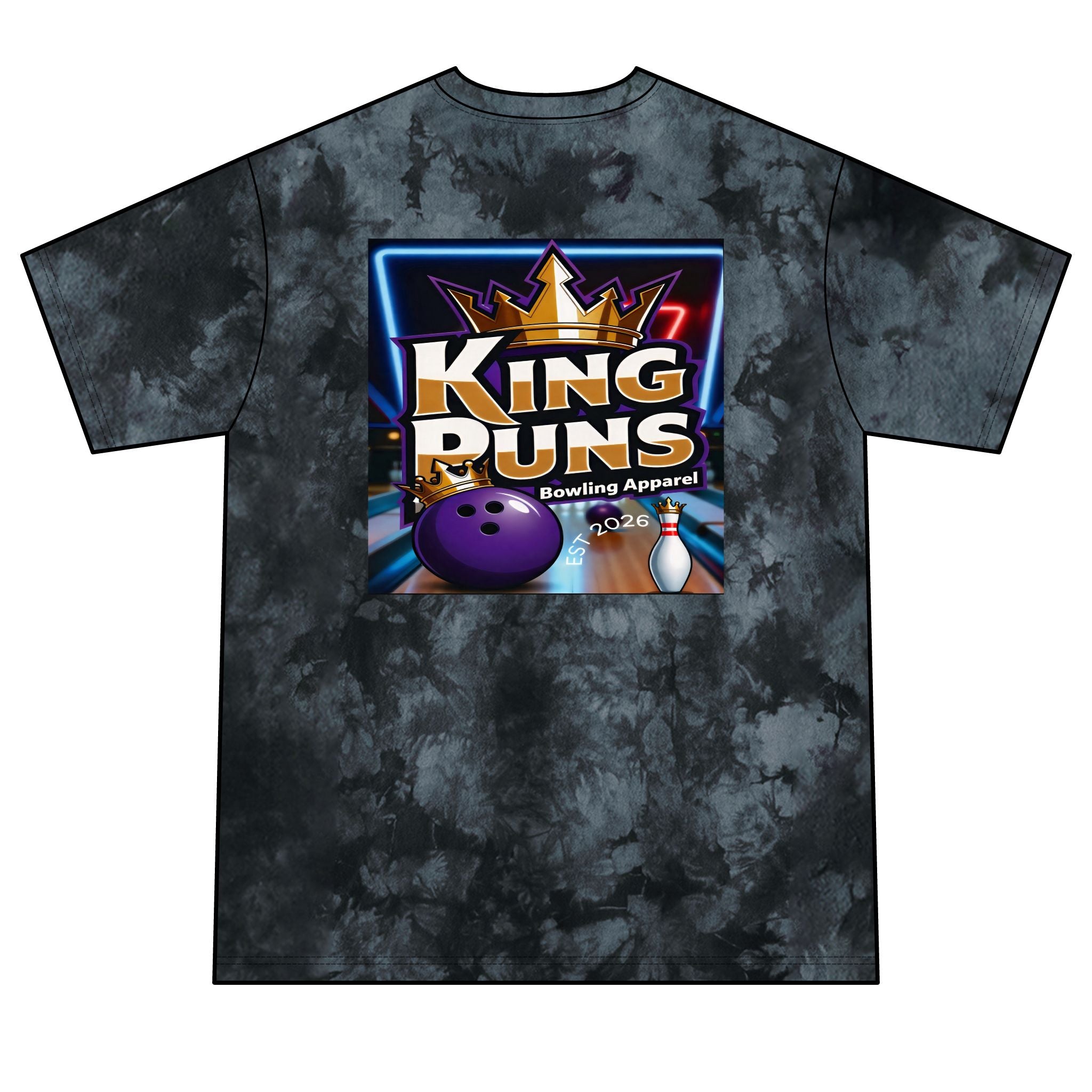 KingPuns crystal Tie-Dye