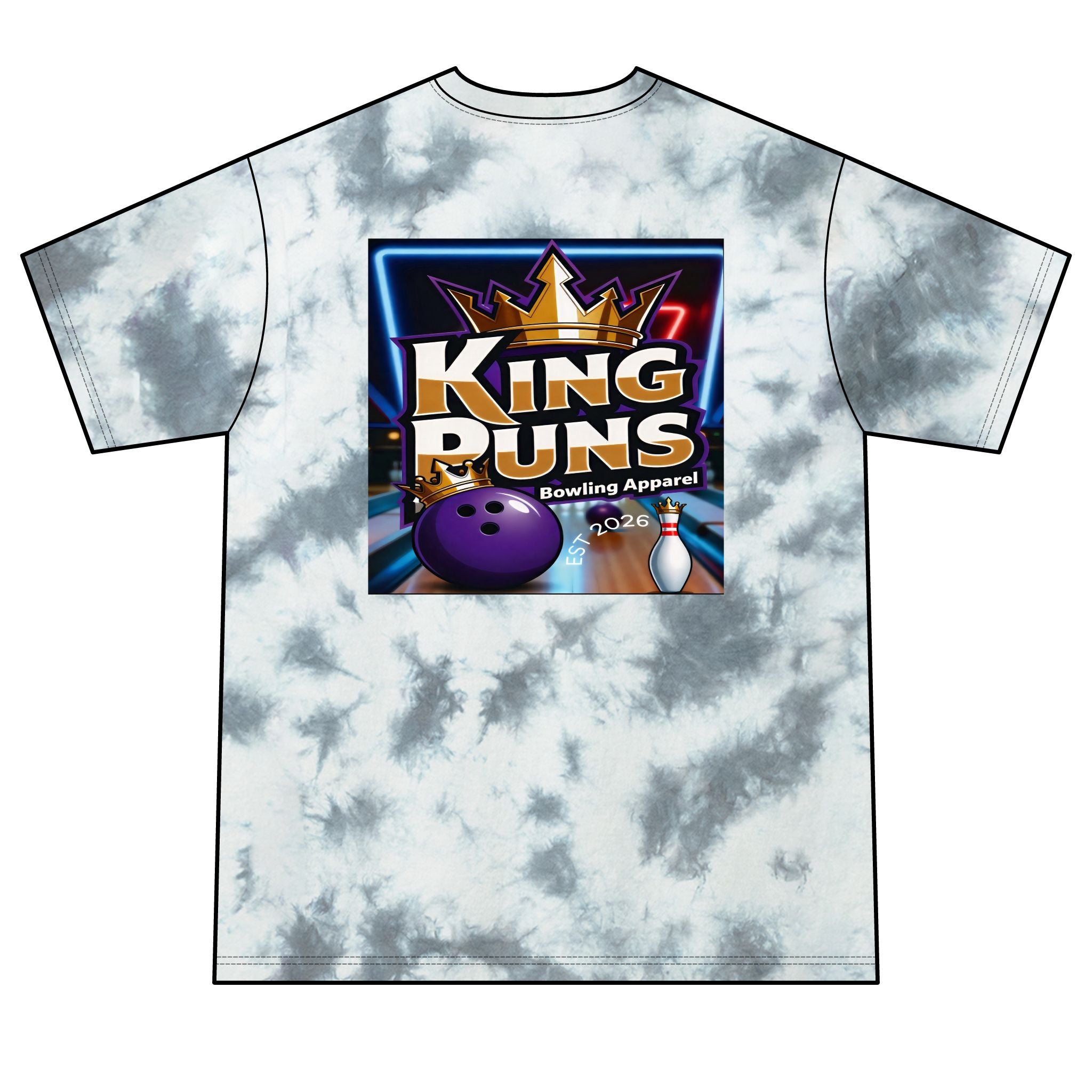KingPuns crystal Tie-Dye