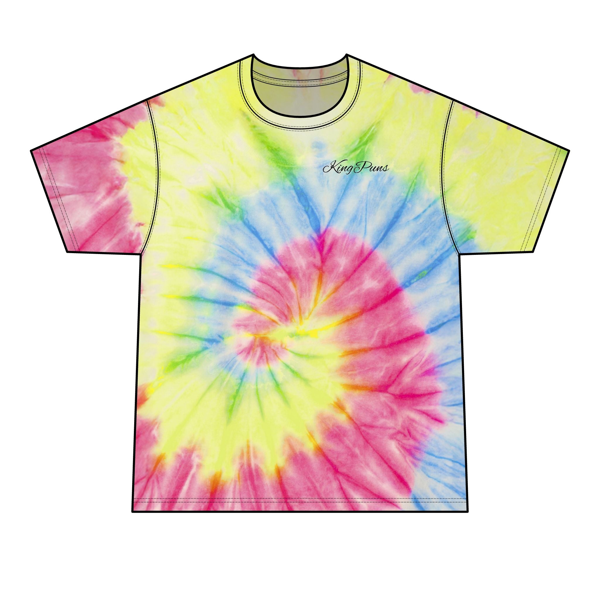 King Puns Swirl Tie-Dye
