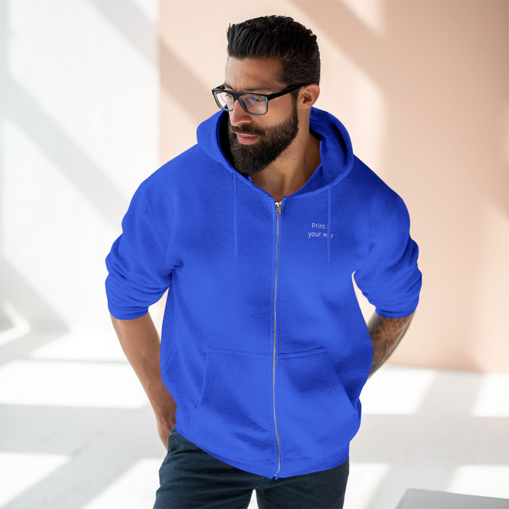 Apex Bowling Customizable Zip Hoodie