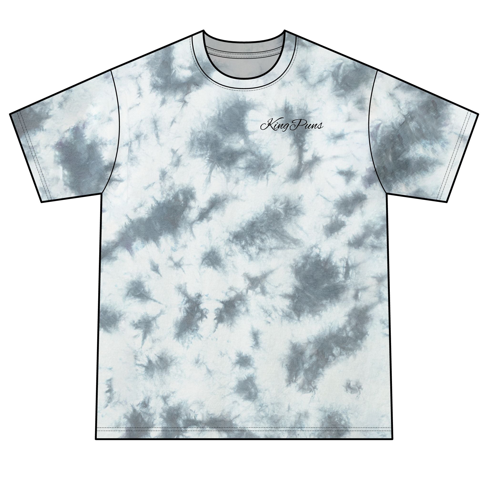 KingPuns crystal Tie-Dye
