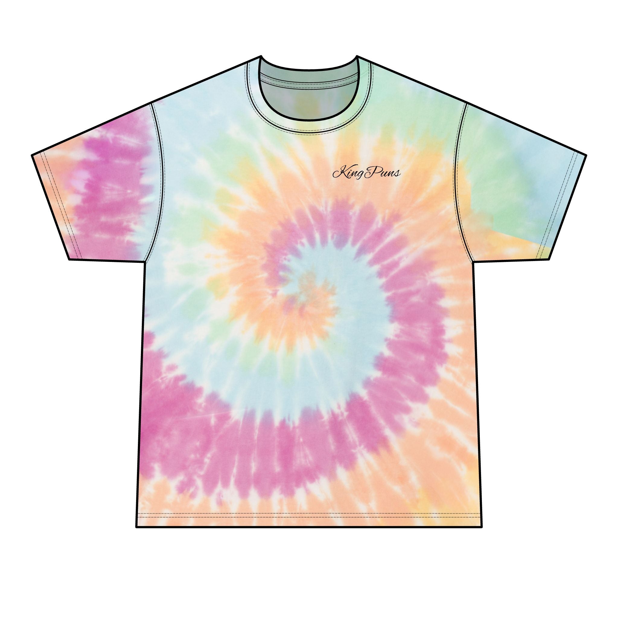 King Puns Swirl Tie-Dye