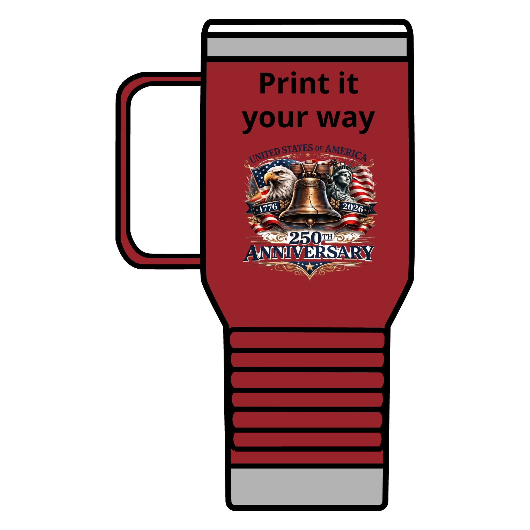 Apex America 250 20oz tumbler