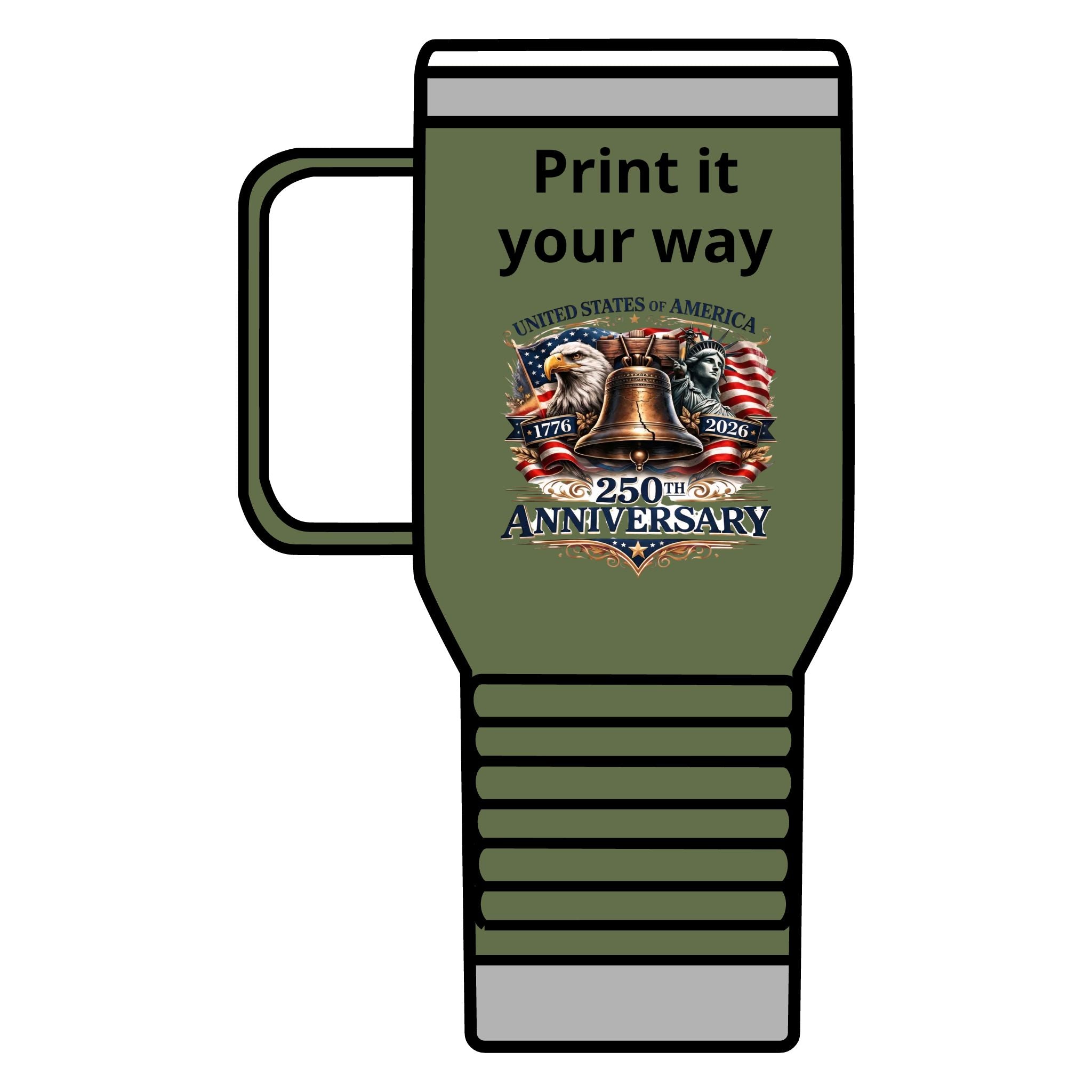 Apex America 250 20oz tumbler