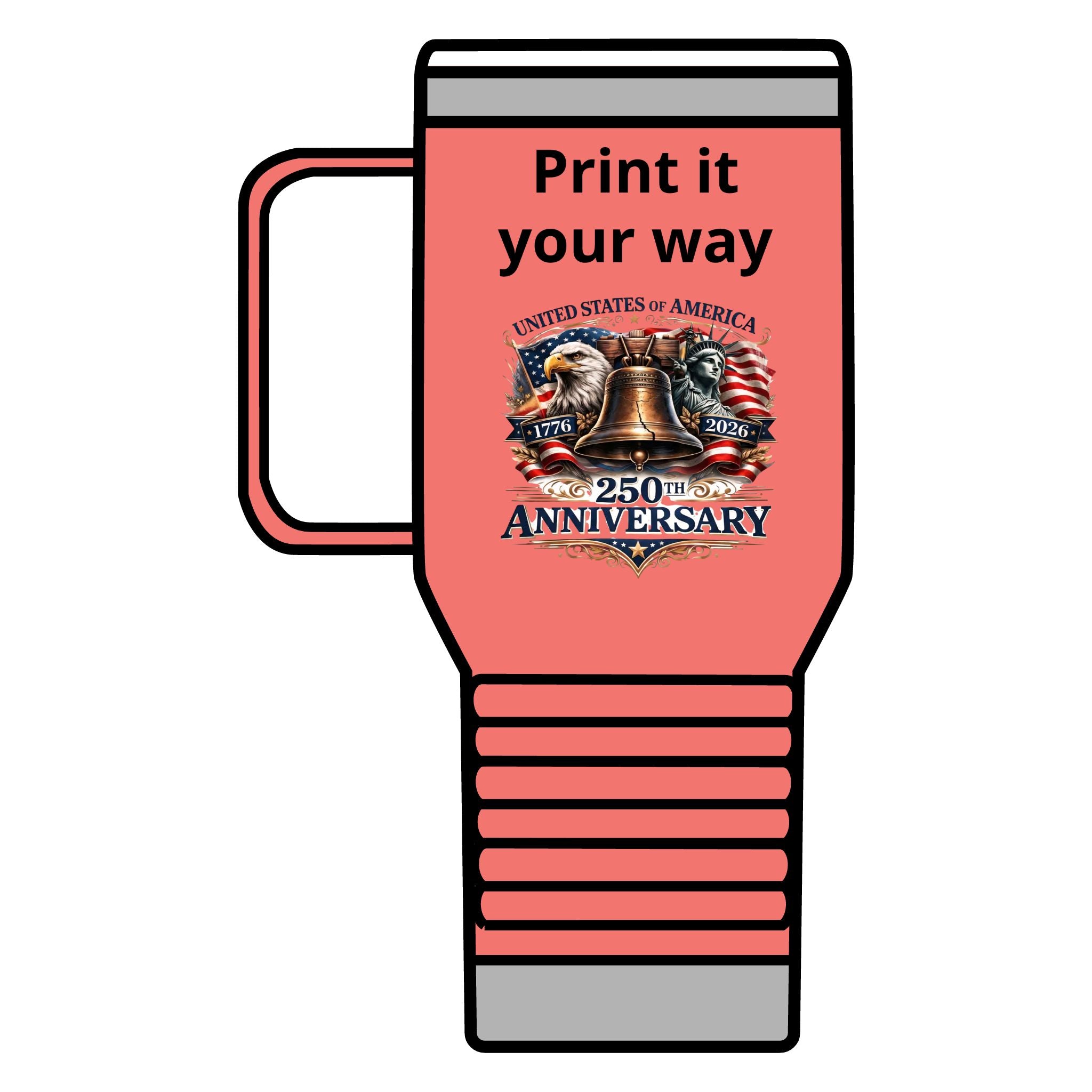 Apex America 250 20oz tumbler