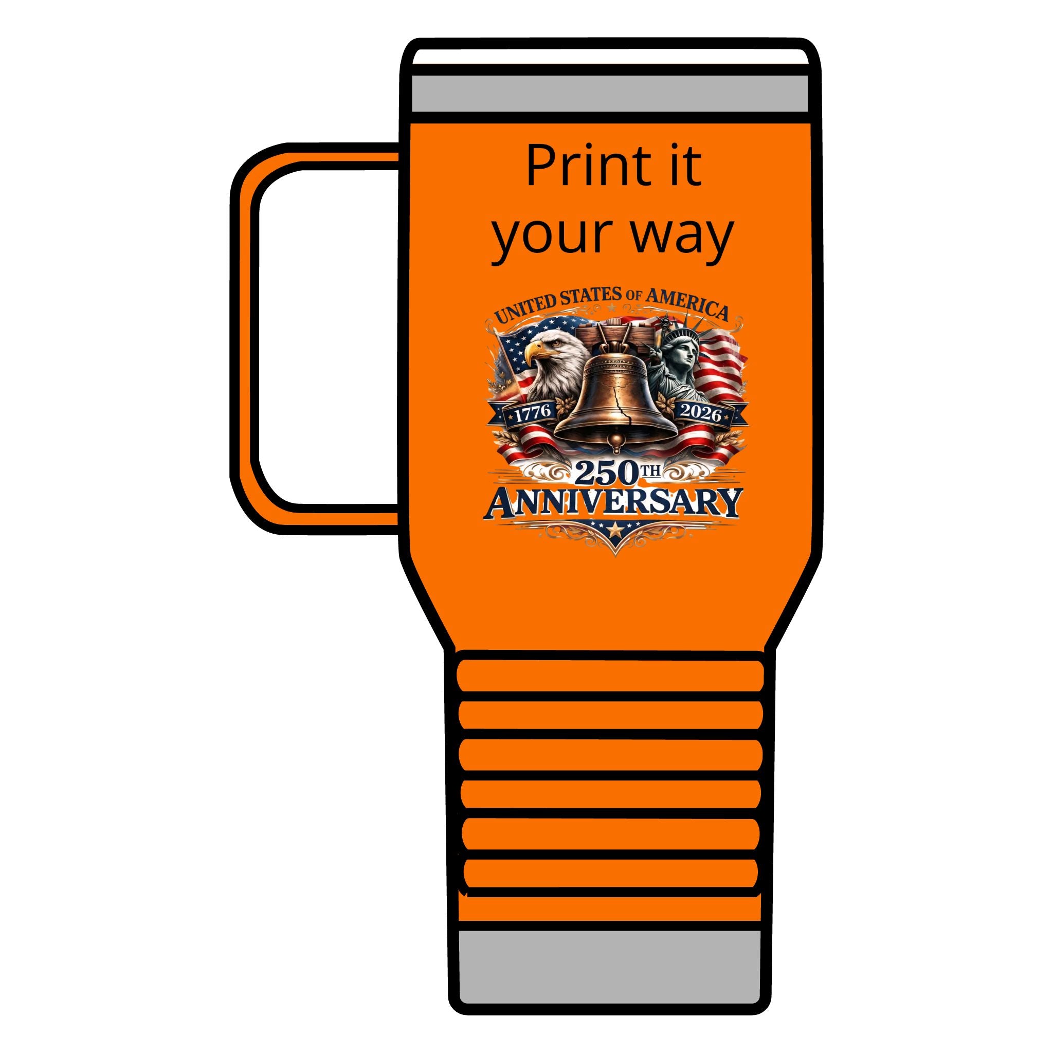 Apex America 250 20oz tumbler