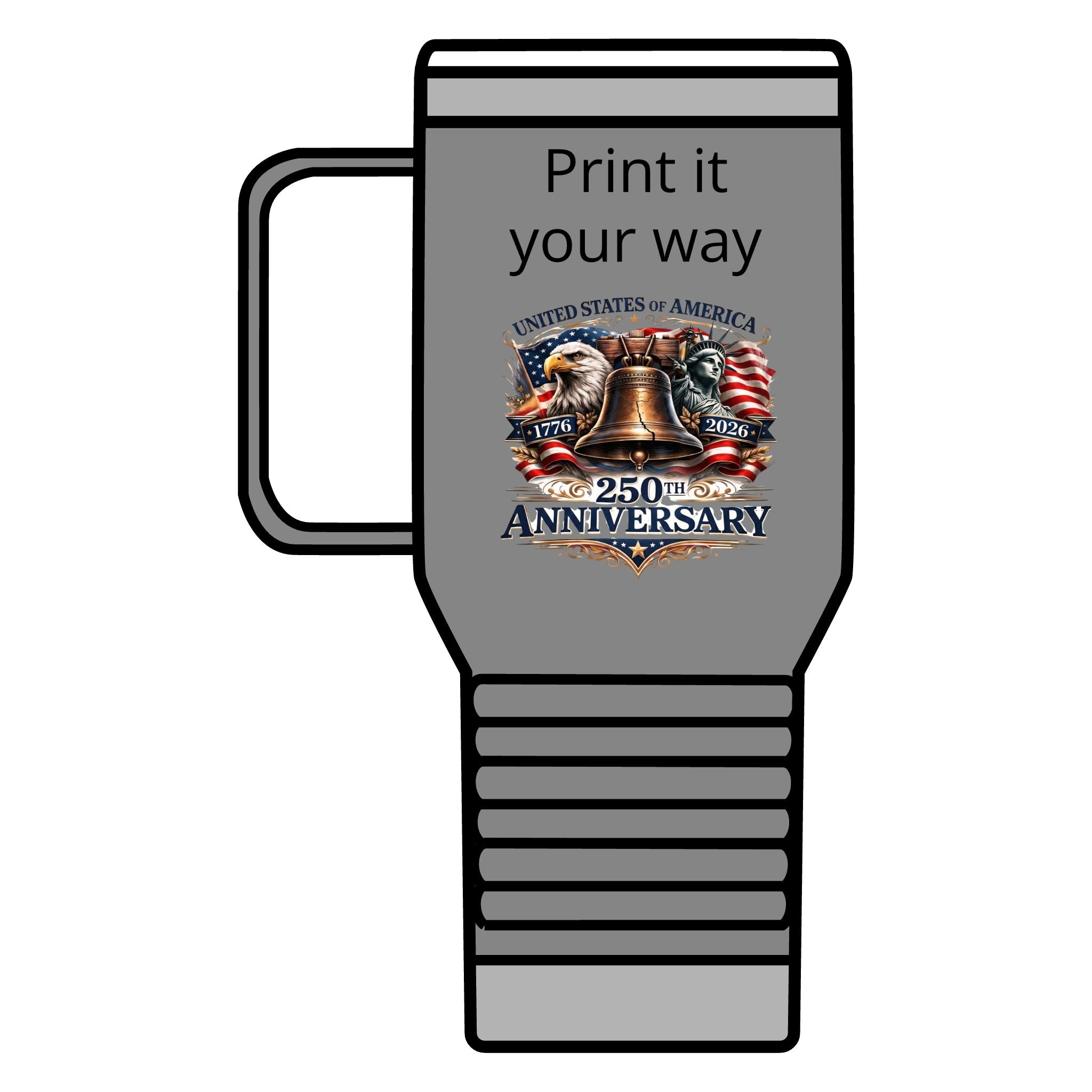 Apex America 250 20oz tumbler
