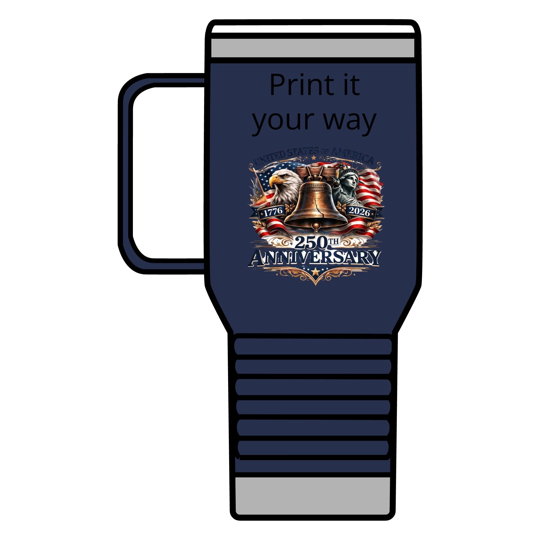 Apex America 250 20oz tumbler