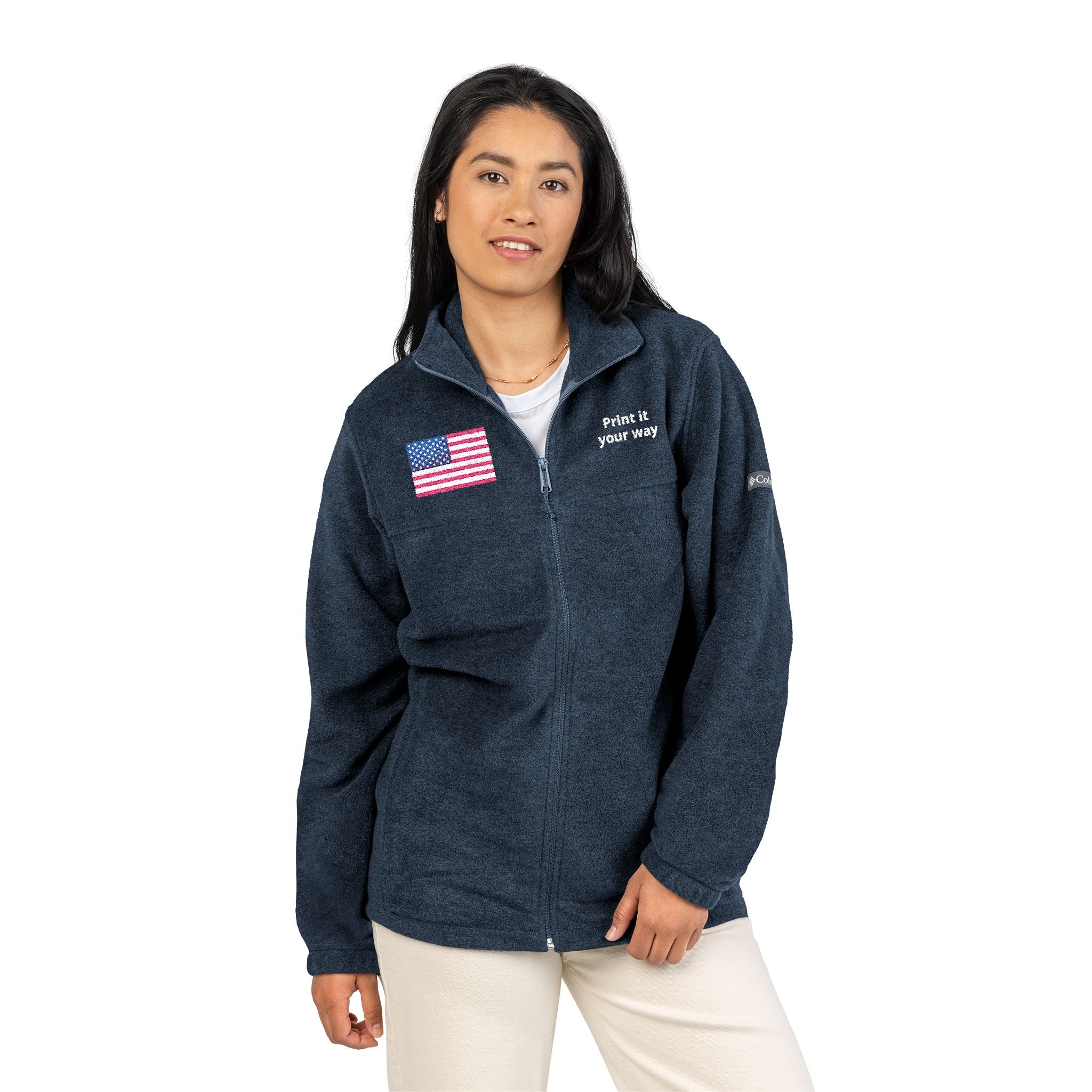 Apex Bowling Columbia jacket customizable
