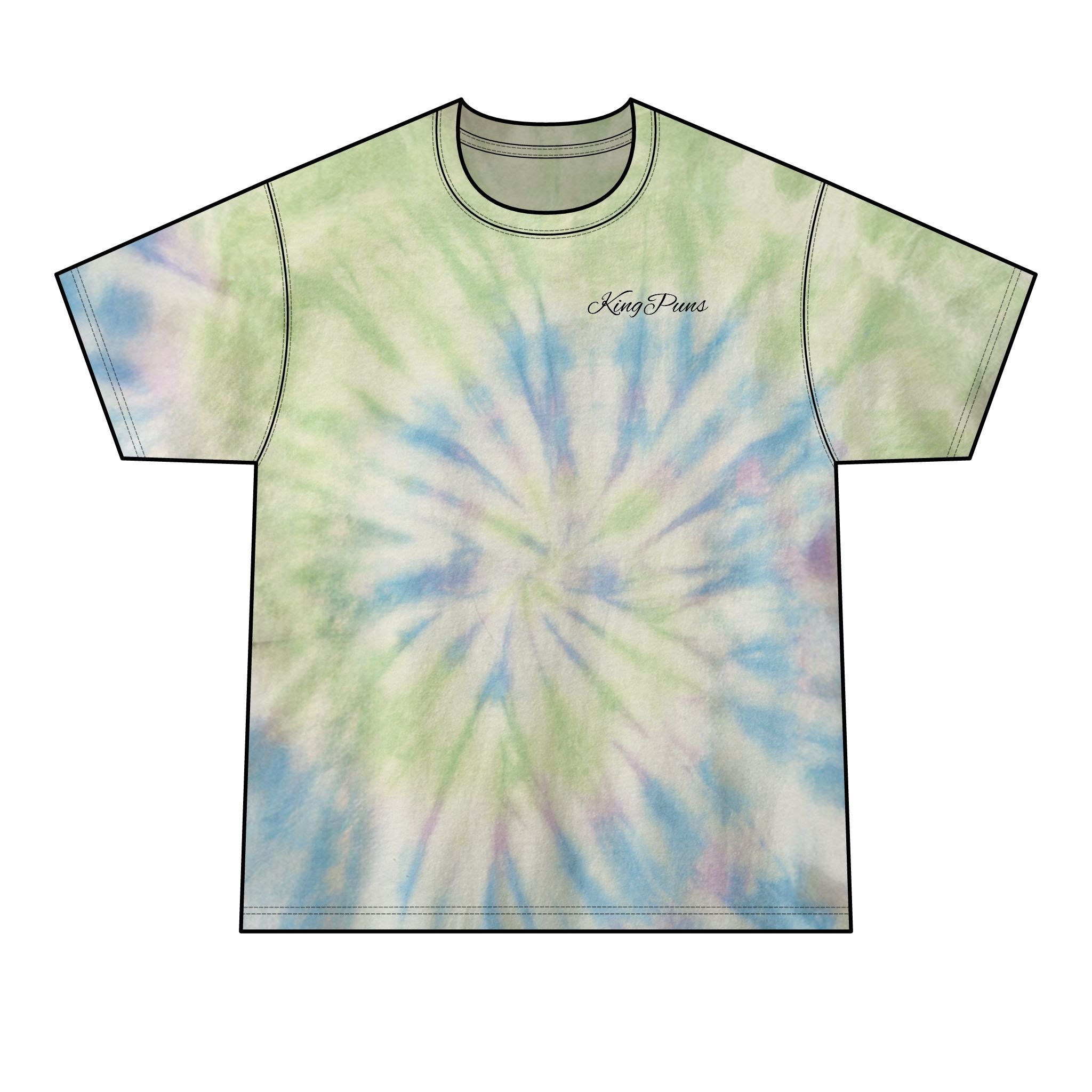 King Puns Swirl Tie-Dye