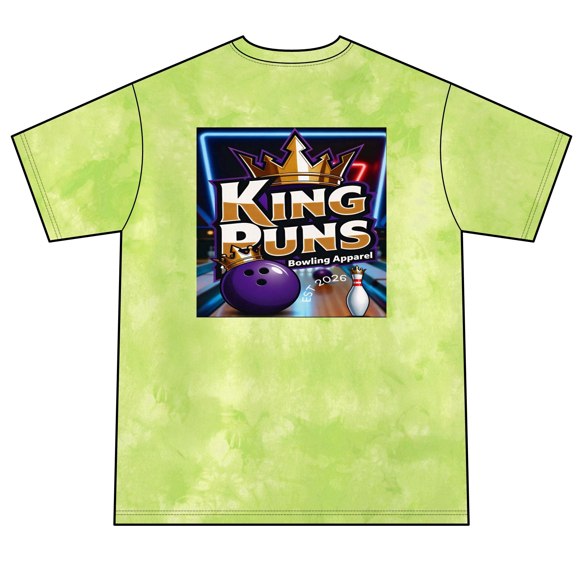 KingPuns crystal Tie-Dye