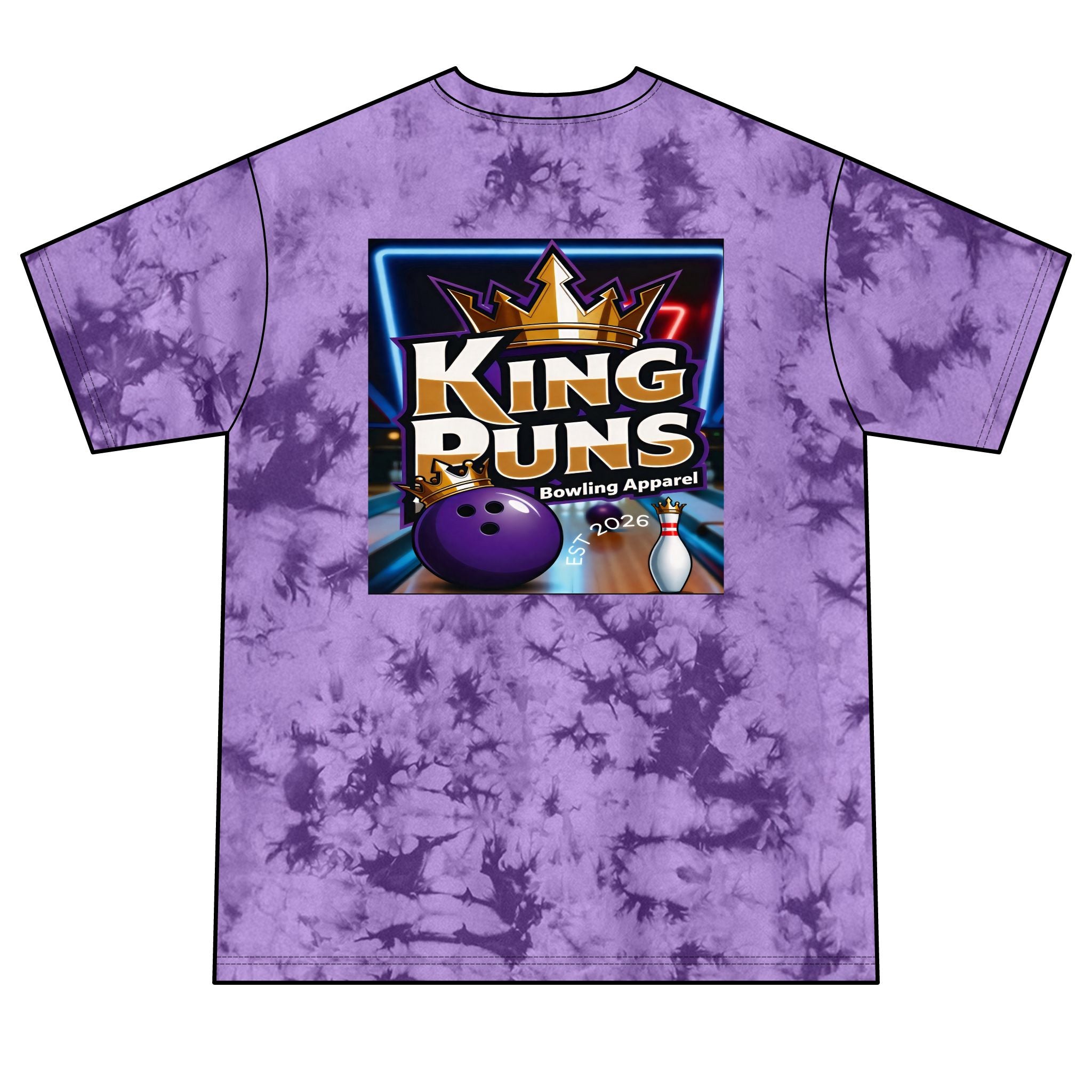 KingPuns crystal Tie-Dye