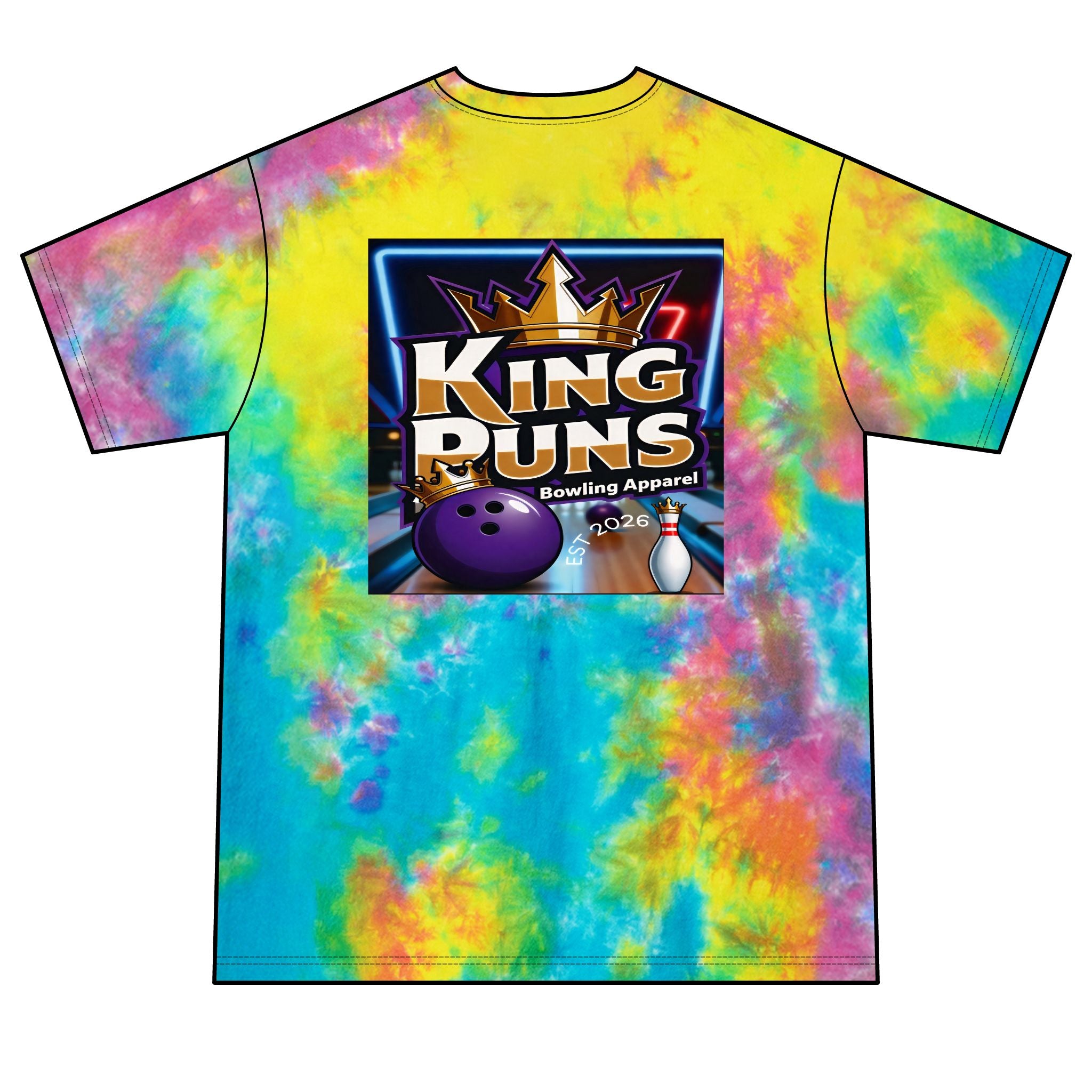 KingPuns crystal Tie-Dye
