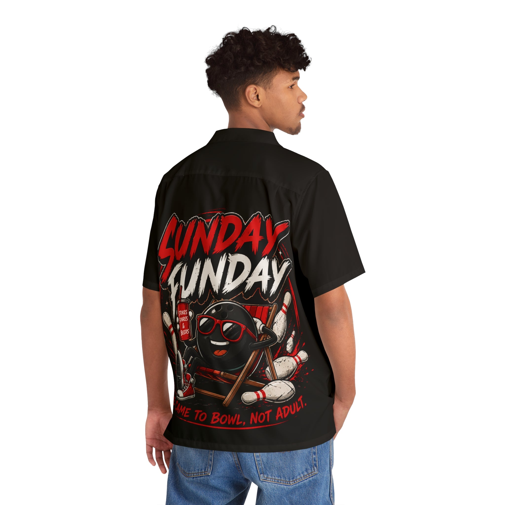 Apex Sunday Funday Hawaiian Bowling Shirt