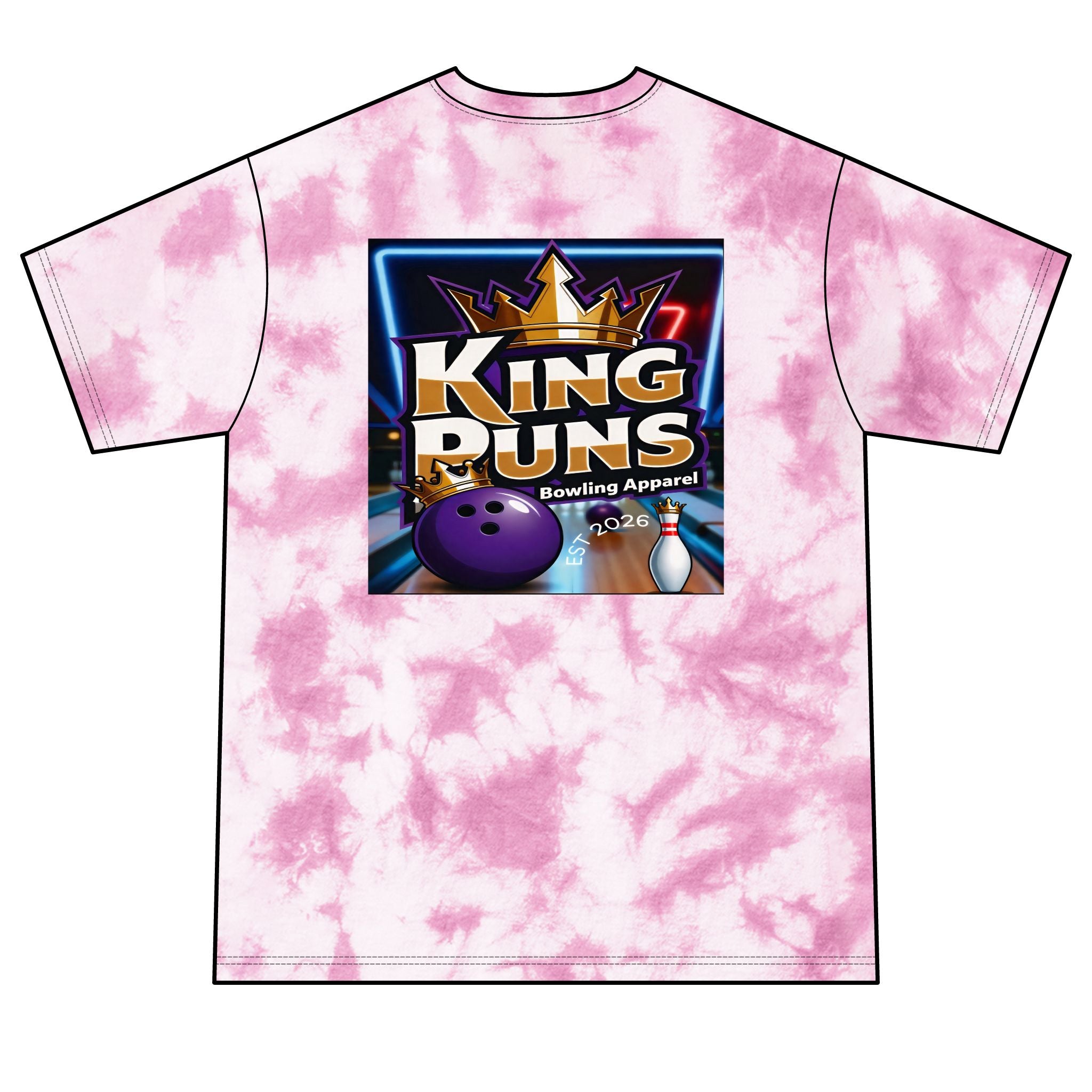 KingPuns crystal Tie-Dye