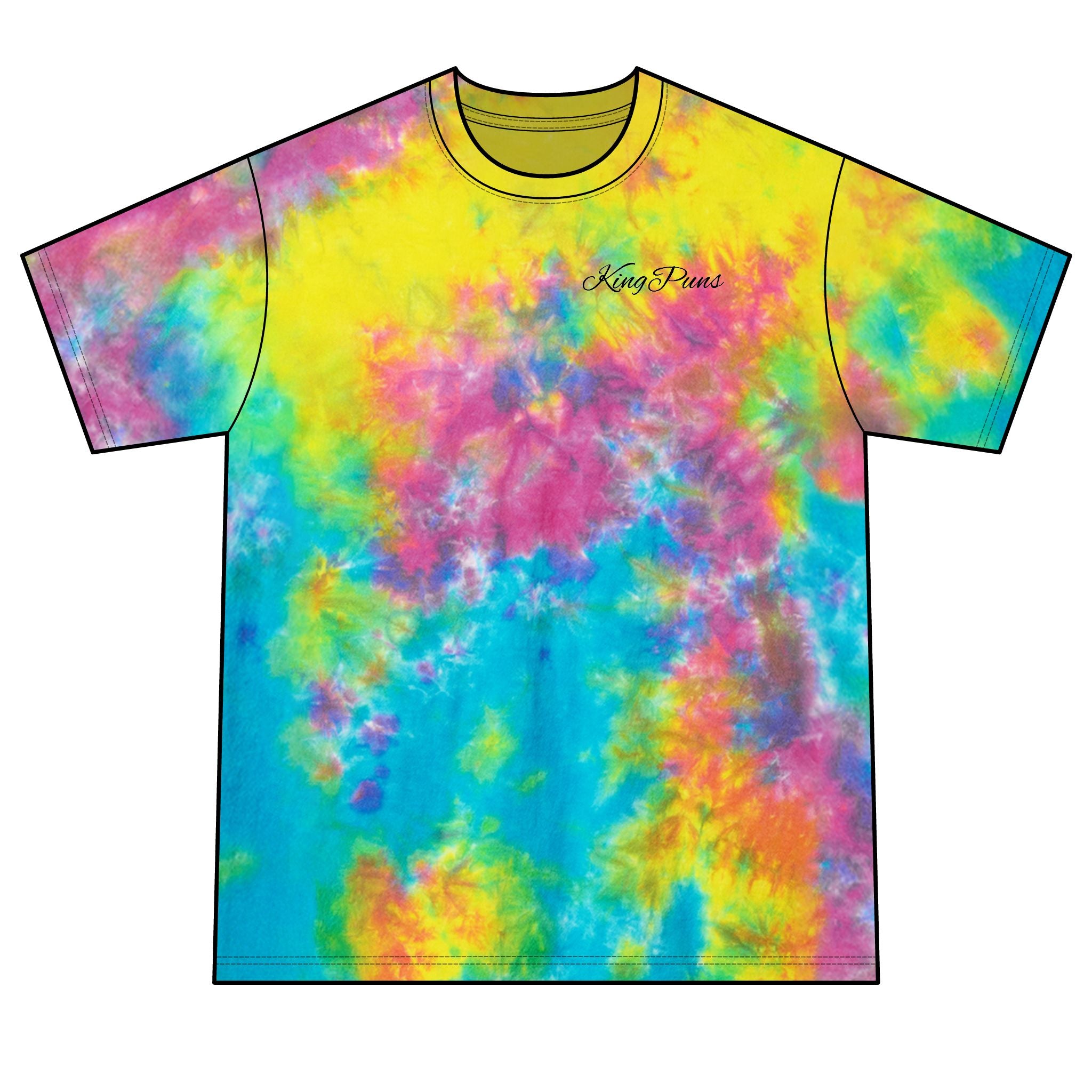 KingPuns crystal Tie-Dye
