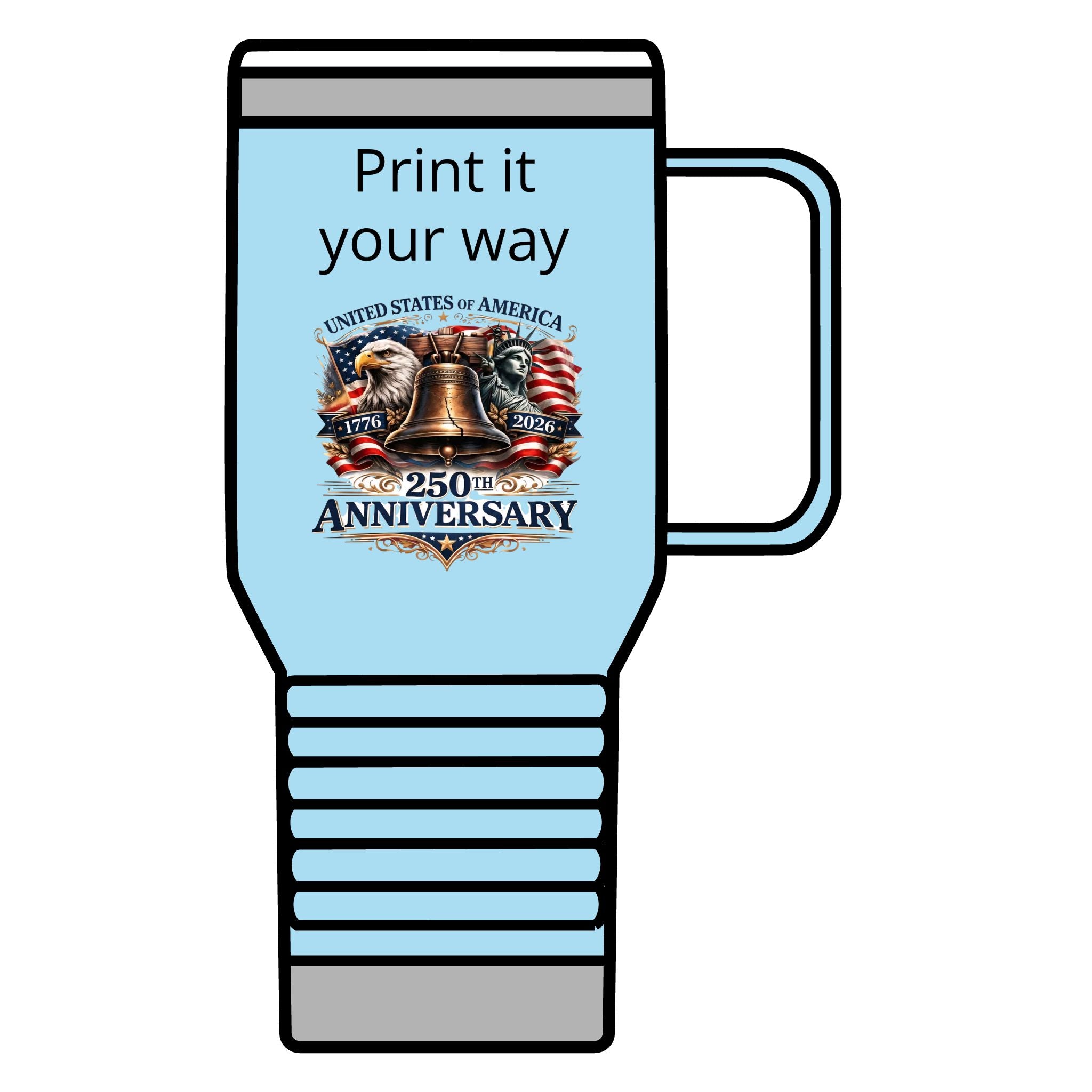 Apex America 250 20oz tumbler