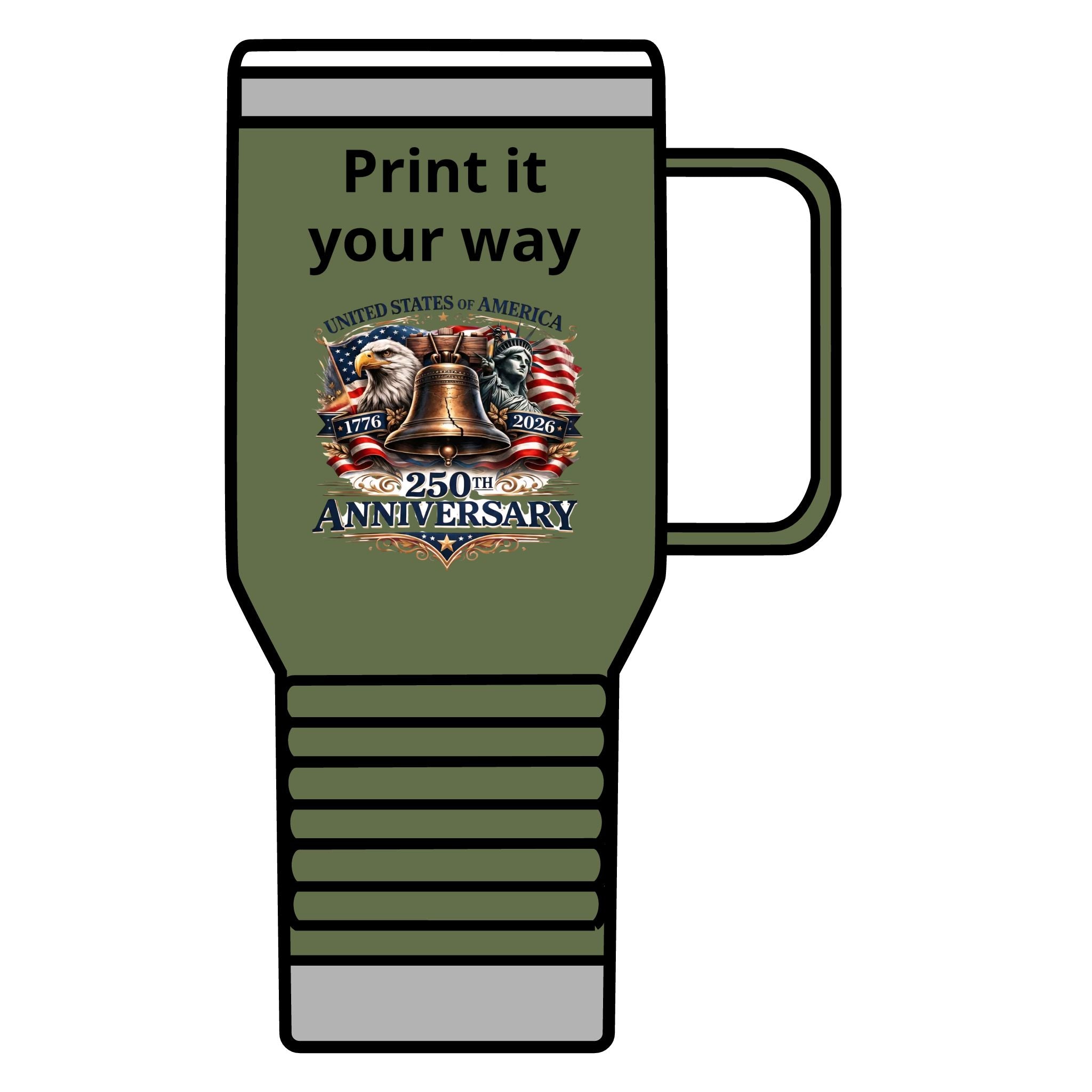 Apex America 250 20oz tumbler