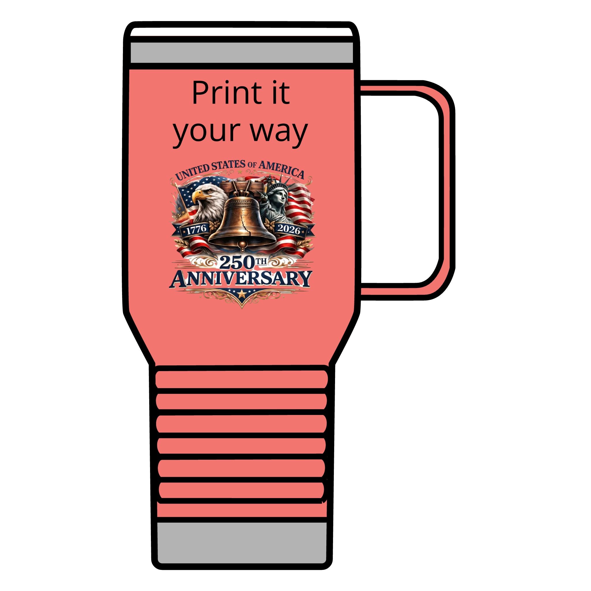 Apex America 250 20oz tumbler
