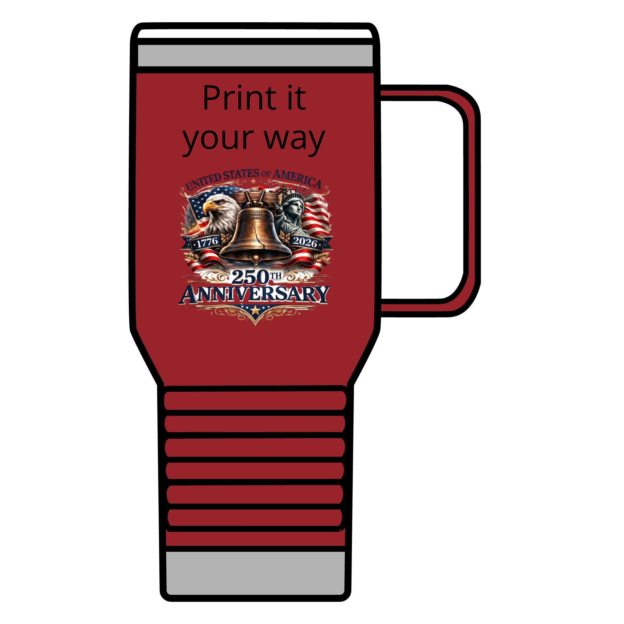 Apex America 250 20oz tumbler