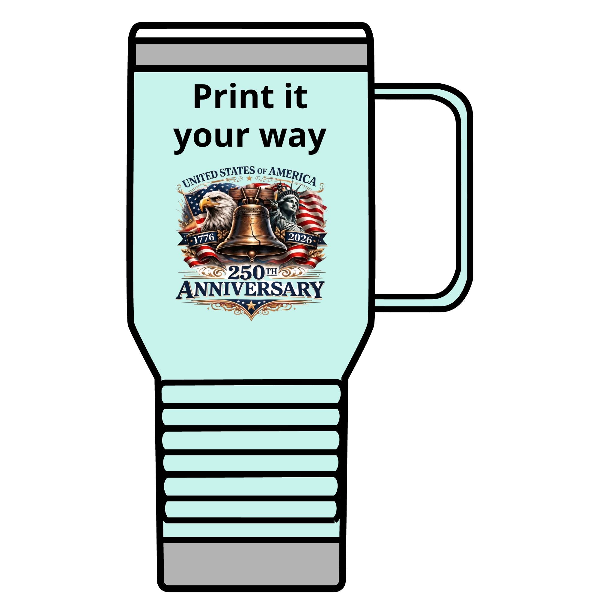 Apex America 250 20oz tumbler