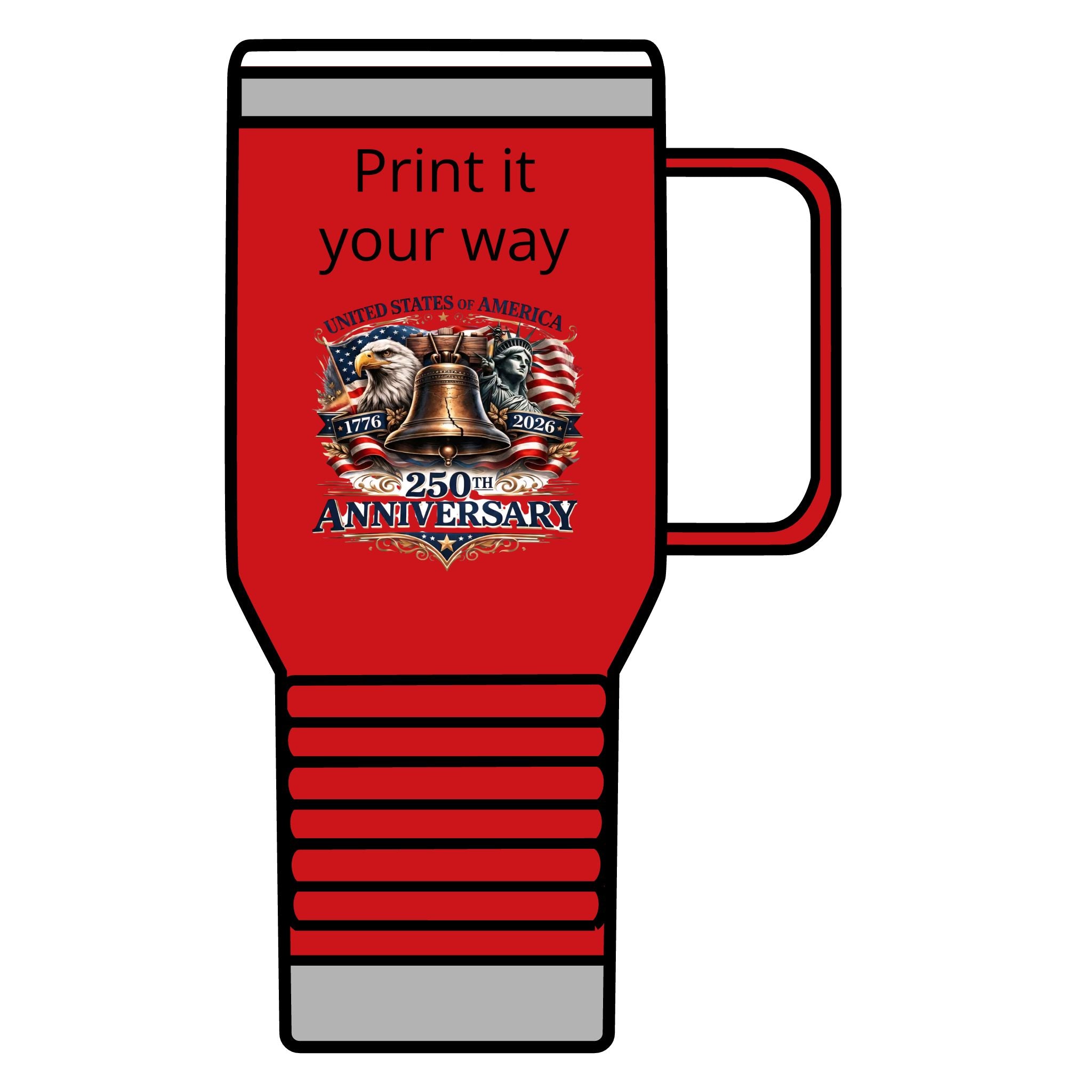 Apex America 250 20oz tumbler